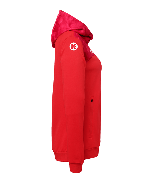 Kempa Athletics 29 Kapuzenjacke Damen Rot F60 - rot