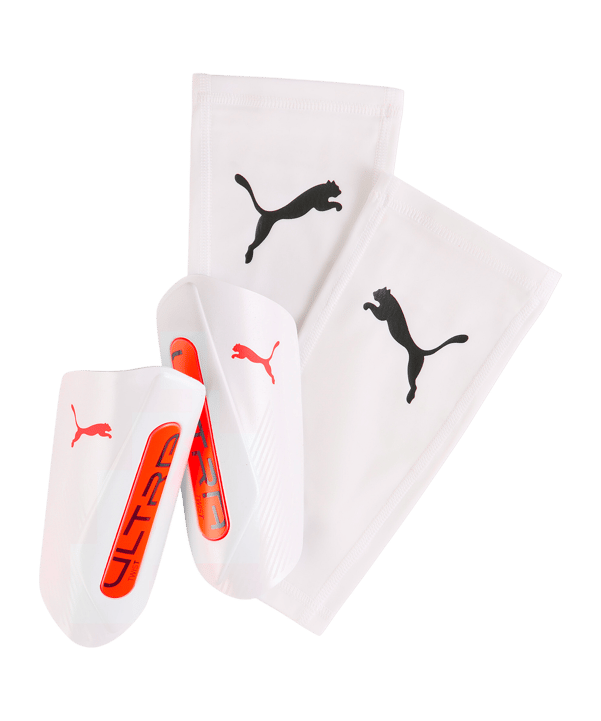 PUMA Ultra Twist Sleeve Schienbeinschoner Weiss F01 - weiss