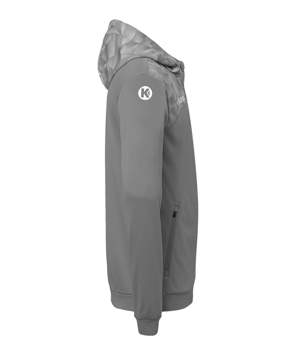 Kempa Athletics 29 Kapuzenjacke Kids Grau F37 - grau