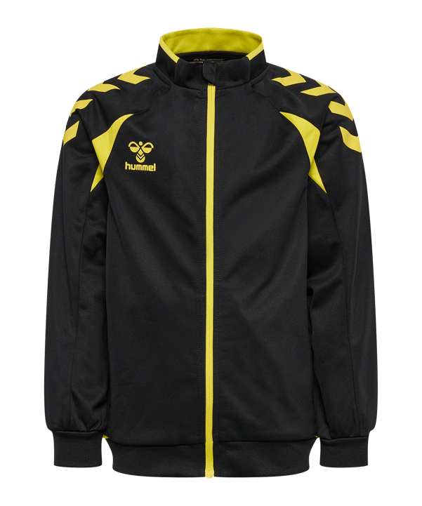 hummel Core 2.0 Track Zip Jacke Kids Schwarz F5138 - schwarz