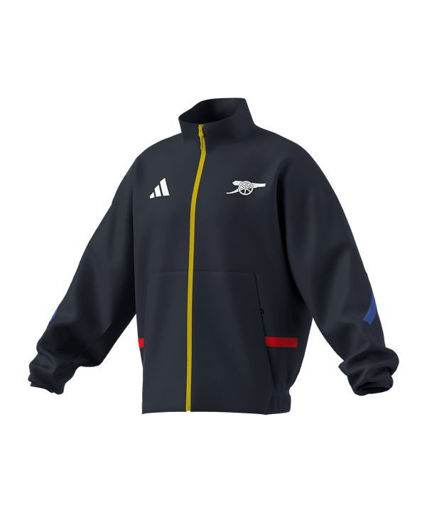 adidas FC Arsenal London Anthem Jacke Blau - blau