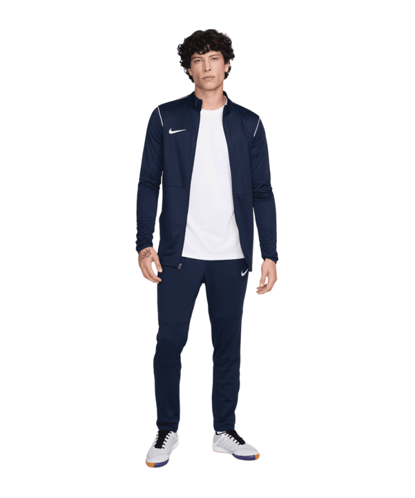 Nike Park 20 Trainingsjacke Blau Weiss F451 - blau