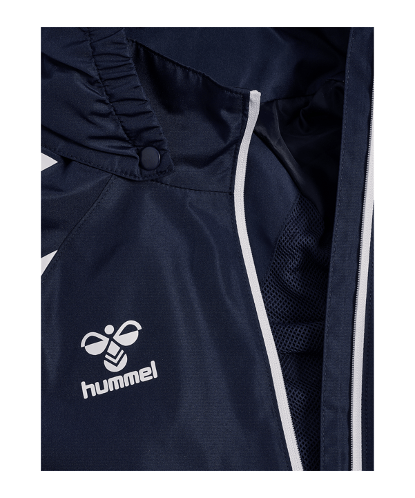hummel Core 2.0 All-Weather Jacke Kids Blau F7929 - blau