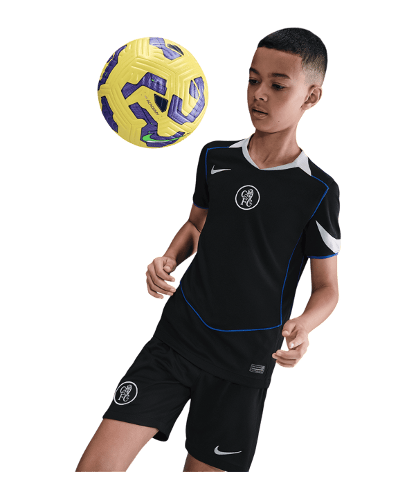Nike FC Chelsea London Trikot 3rd 2025/2026 Kids Schwarz F011 - schwarz
