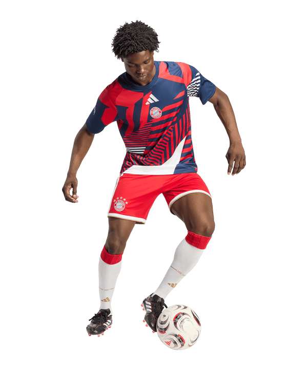 adidas FC Bayern München Pre Match Trikot 2026/2027 Blau - blau