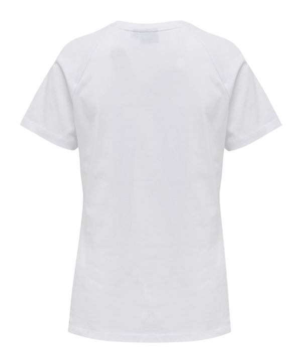 Hummel hmlNONI 2.0 T-Shirt Damen Weiss F9001 - weiss