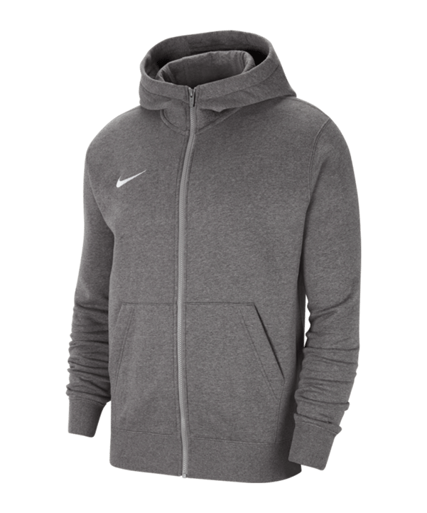 Nike Park 20 Fleece Kapuzenjacke Kids Grau F071 - grau