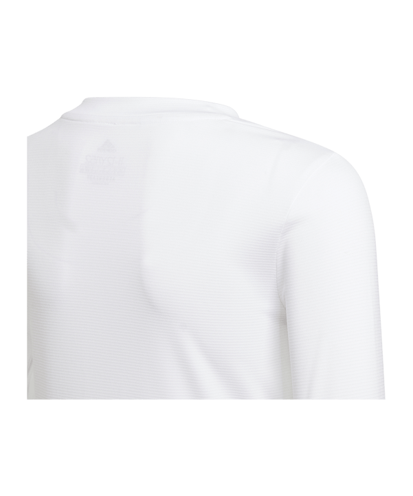 adidas Team Base Top langarm Kids Weiss - weiss