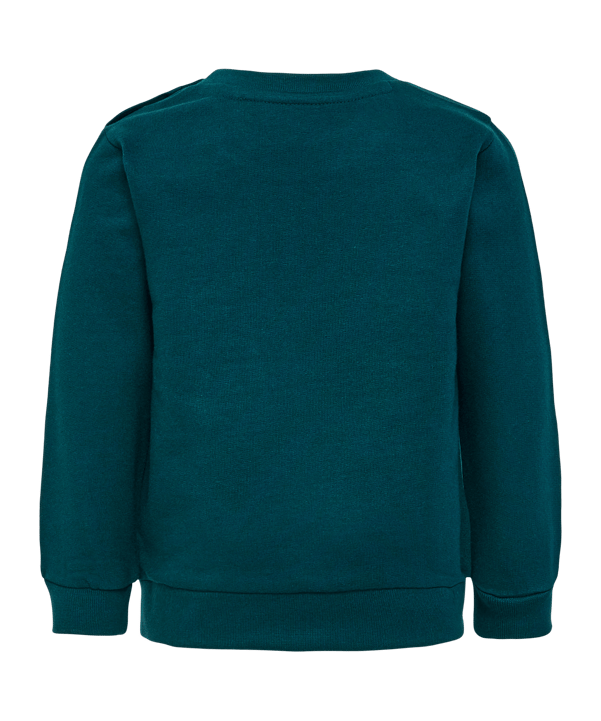 Hummel Fastwo Lime Sweatshirt Kids Blau F6470 - blau
