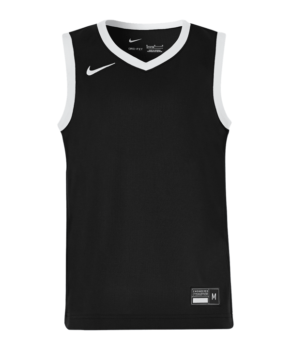 Nike Team25 Basketball Stock Trikot Kids Schwarz F010 - schwarz