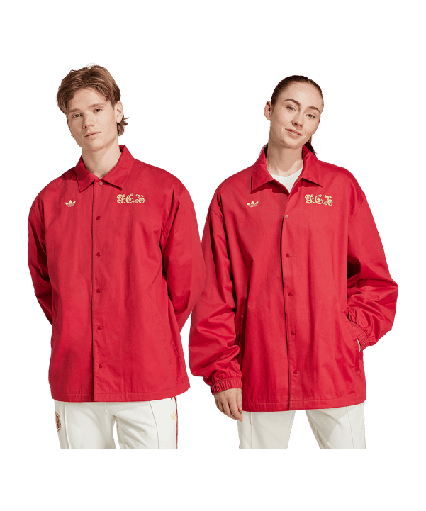 adidas Originals FC Bayern München 125th Anniversary Jacke Rot - rot