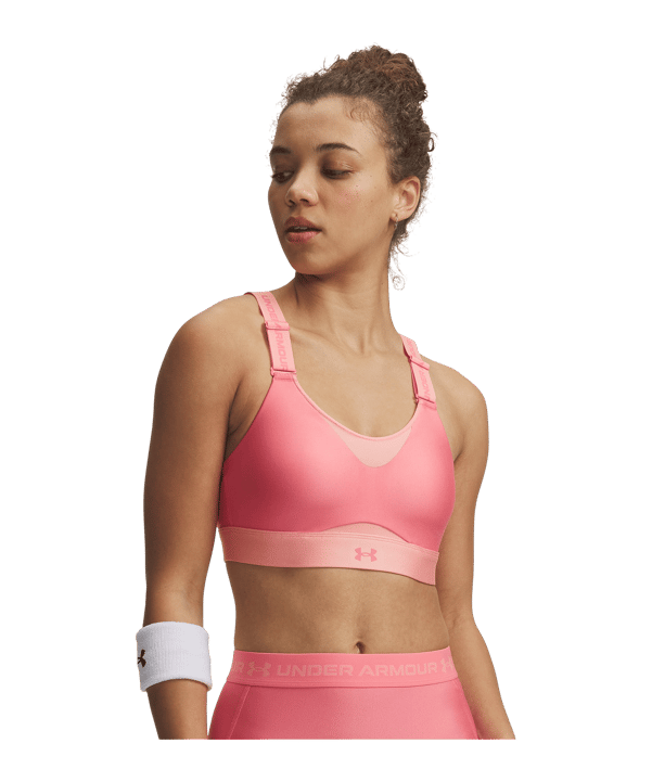 Under Armour Infinity High 2.0 Sport-BH Damen Rosa F600 - rosa