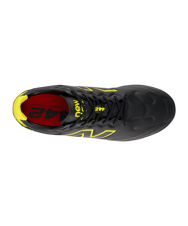 New Balance 442 Elite v3 TF Live Wire Schwarz - schwarz