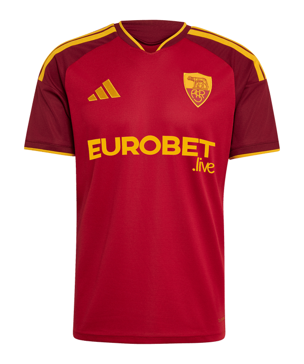 adidas AS Rom Trikot Home 2026/2027 Rot - rot