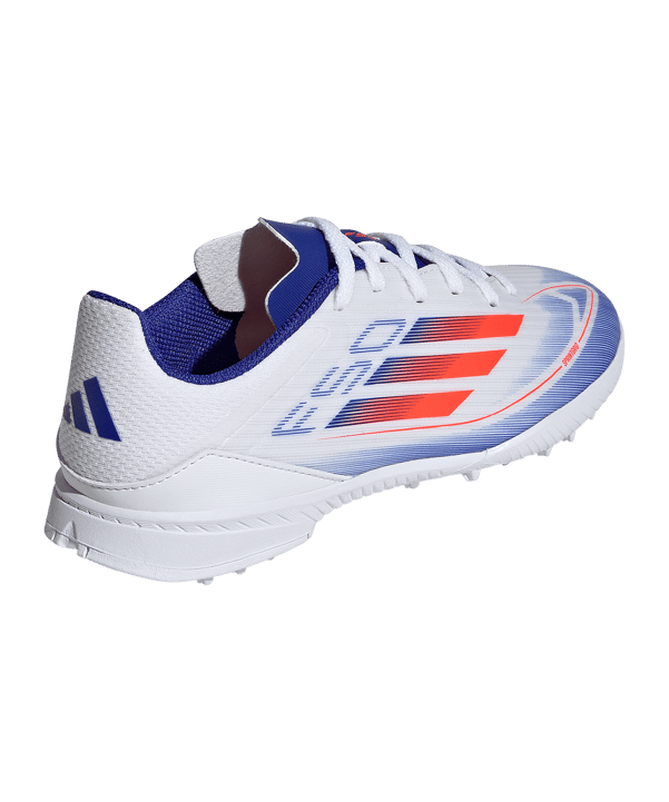 adidas F50 League TF Advancement Kids Weiss Rot - weiss