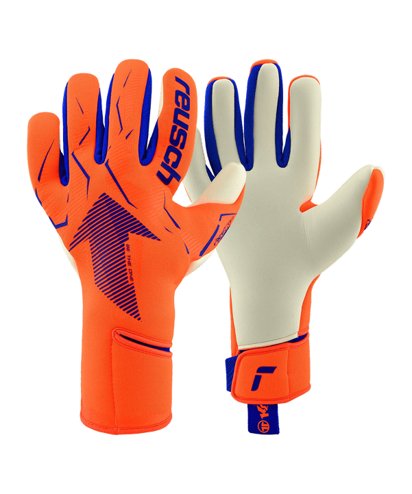 Reusch Fastgrip Gold X Torwarthandschuhe Orange - orange