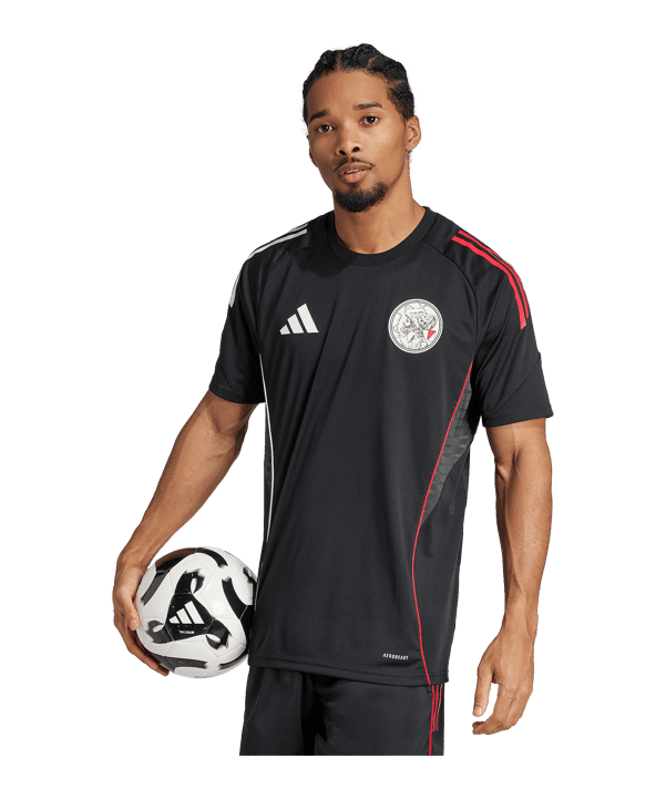 adidas Ajax Amsterdam Trainingsshirt Schwarz - schwarz