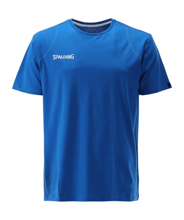 Spalding Essential T-Shirt Blau - blau