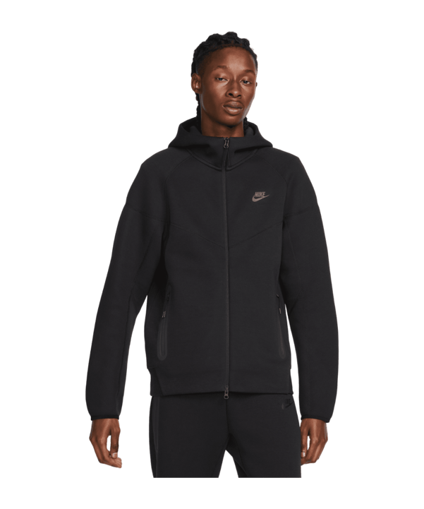 Nike Tech Windrunner Jacke Schwarz F010 - schwarz