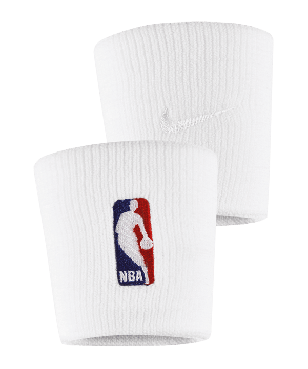 Nike Wristband NBA Schweissband F100 - weiss