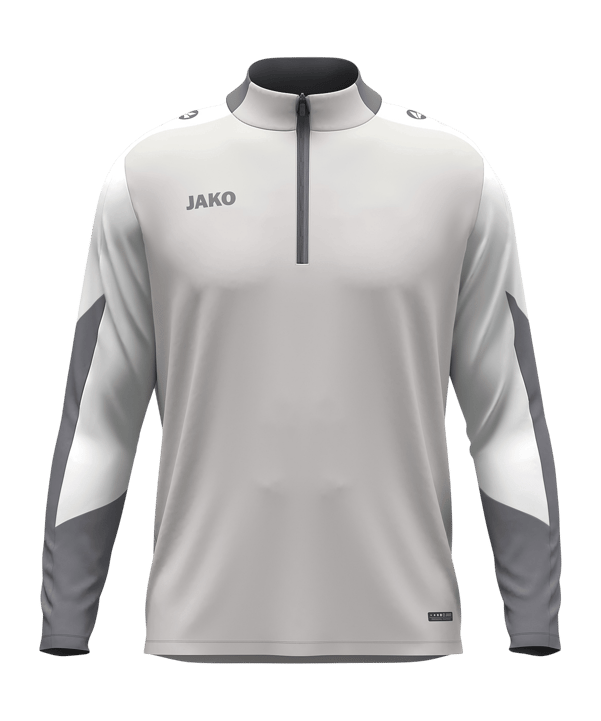 JAKO Dynamic Ziptop Sweatshirt Grau F837 - grau