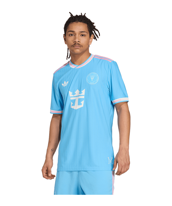 adidas Inter Miami Authentic Messi Trikot 3rd 2025/2026 Blau - blau