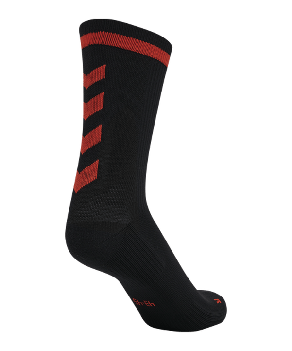 Hummel ELITE INDOOR Socken Schwarz Rot F2953 - schwarz