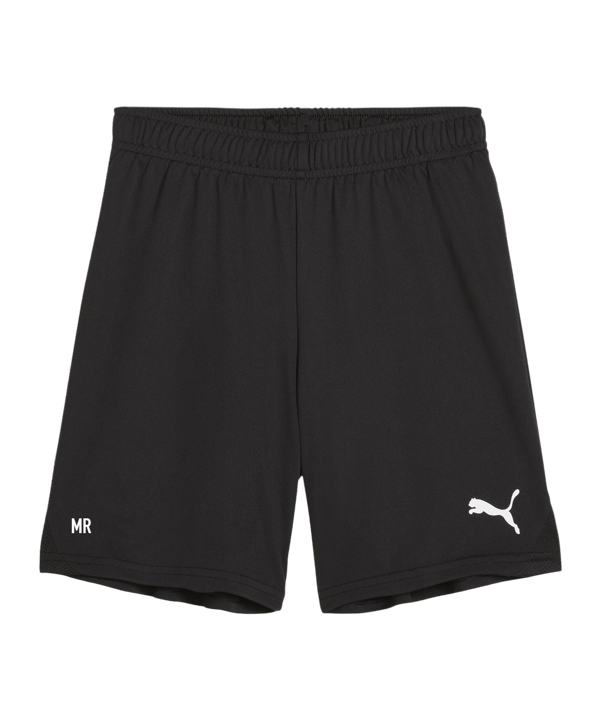 PUMA teamGOAL Short Kids Schwarz Weiss F03