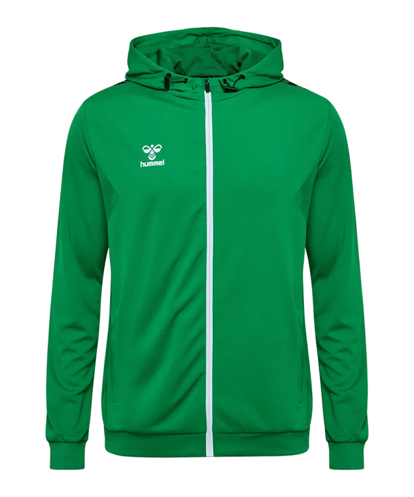 Hummel hmlAUTHENTIC PL Kapuzenjacke Grün F6235 - gruen