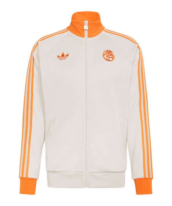 adidas FC Bayern München Originals Trainingsjacke Beige - beige