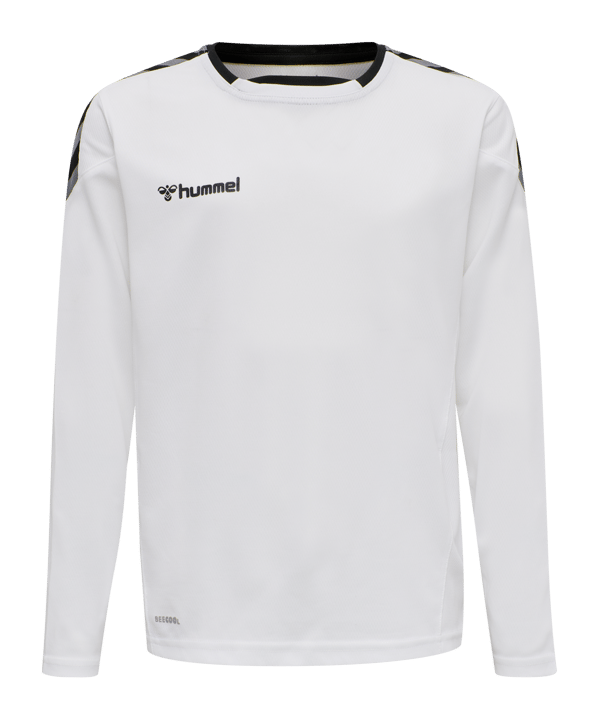 Hummel hmlAUTHENTIC Poly Trikot langarm Kids F9001 - weiss