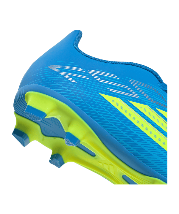 adidas F50 Club FG/MG Ice Cold Precision Kids Blau - blau