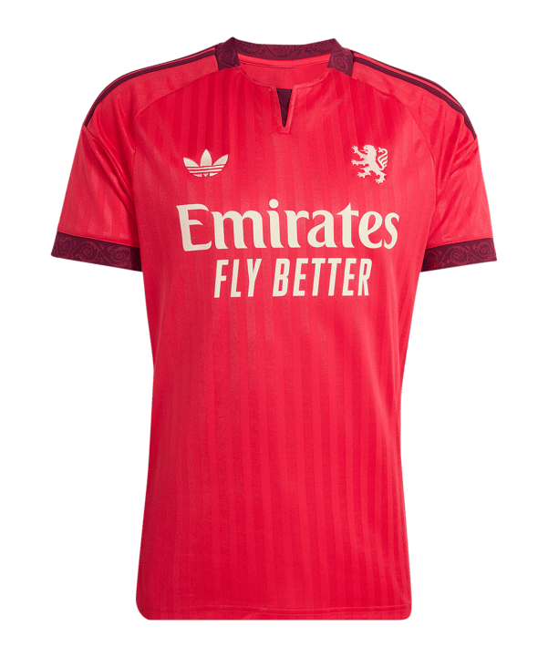 adidas Olympique Lyon Trikot Away 2026/2027 Kids Rot - rot