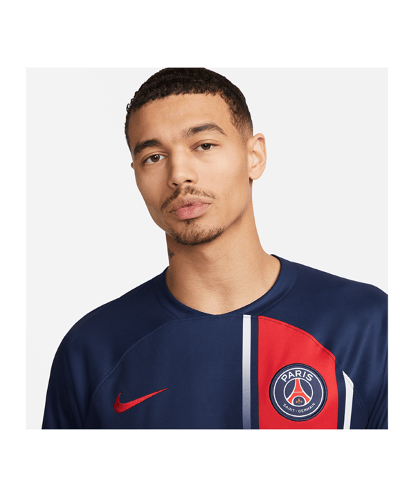 Nike Paris St. Germain Trikot Home 2023/2024 Blau Rot F411 - blau