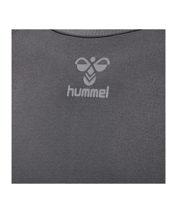 Hummel Pro Grid Seamless Trikot langarm Grau F2166 - grau