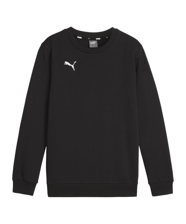 PUMA teamGOAL Casuals Sweatshirt Kids Schwarz F03 - schwarz