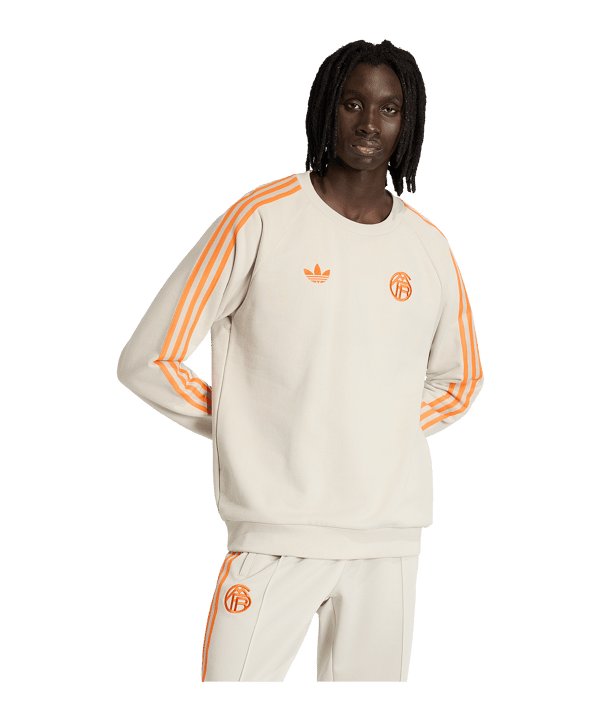 adidas FC Bayern München Originals Sweatshirt Beige - beige