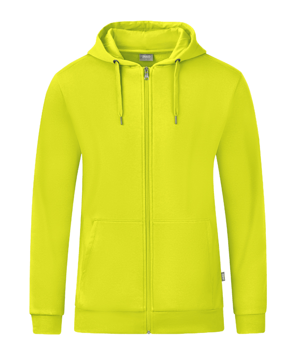 Jako Organic Kapuzenjacke Grün F270 - gruen