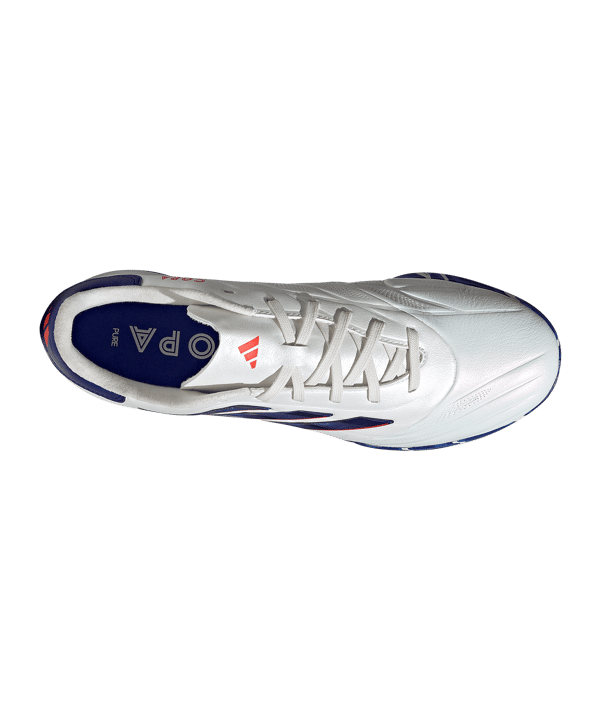 adidas COPA Pure 2 Elite TF Advancement Weiss Blau - weiss