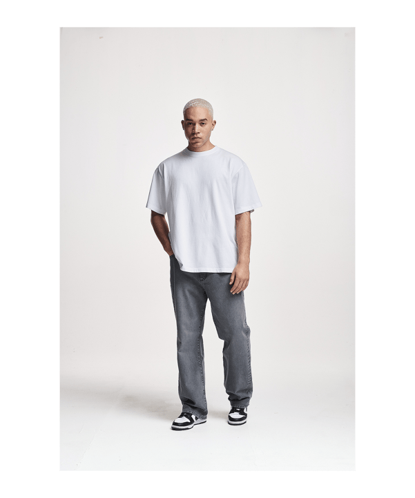 2Y Studios Adrik Basic Baggy Jeans Hose Grau - grau