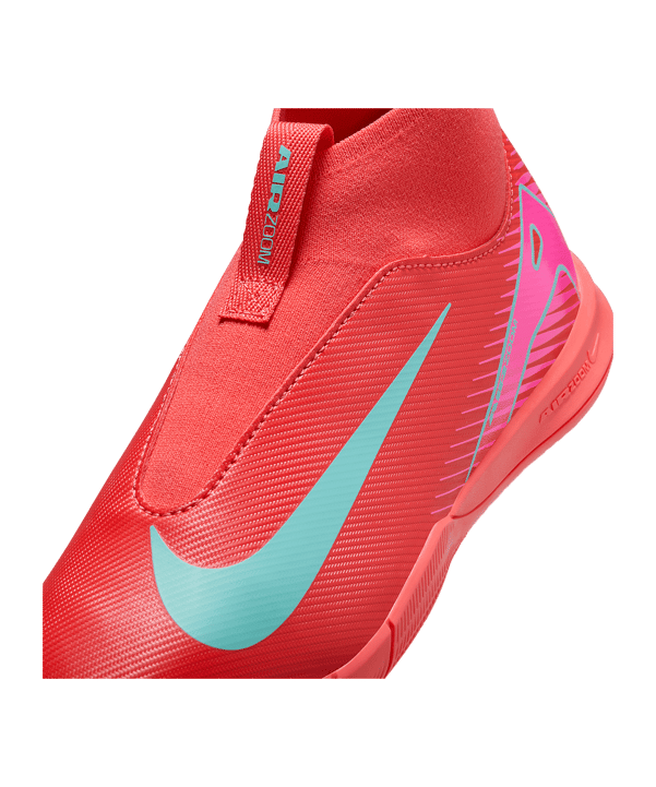 Nike Jr Air Zoom Mercurial Superfly X Academy IN Mad Energy Kids Rot F800 - rot