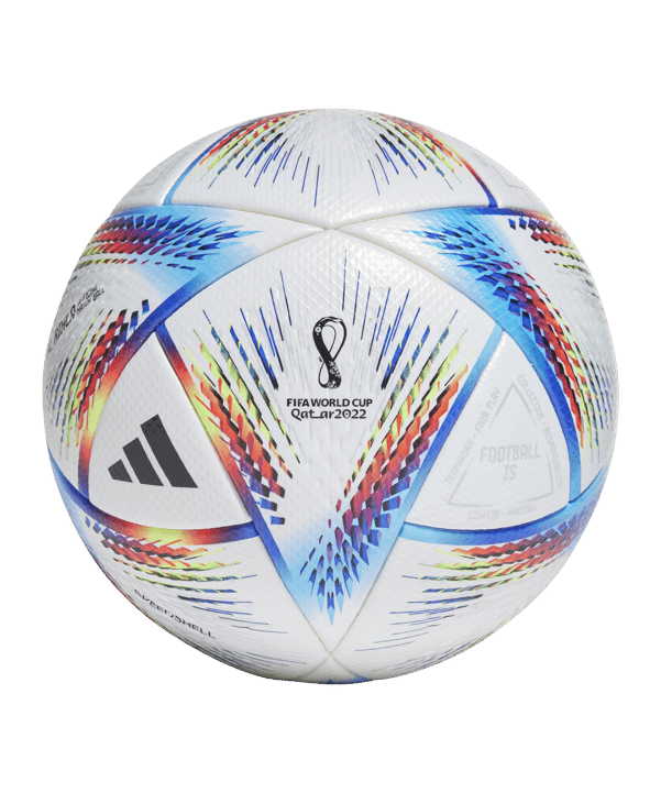 adidas Al Rihla Pro Spielball WM22 Weiss - weiss