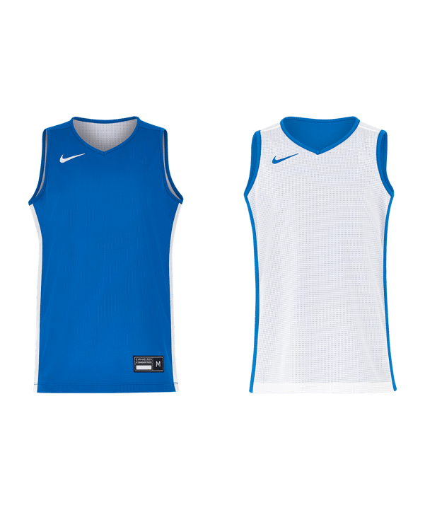 Nike Team25 Basketball Stock Reversible Trikot Kids Blau F463 - blau