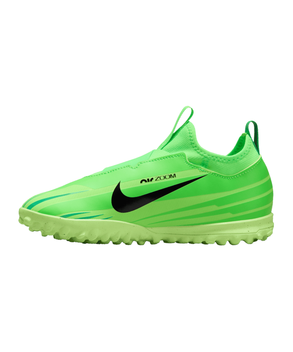 Nike Jr Air Zoom Mercurial Vapor XV Academy TF Dream Speed 8 Kids Grün Schwarz F300 - gruen