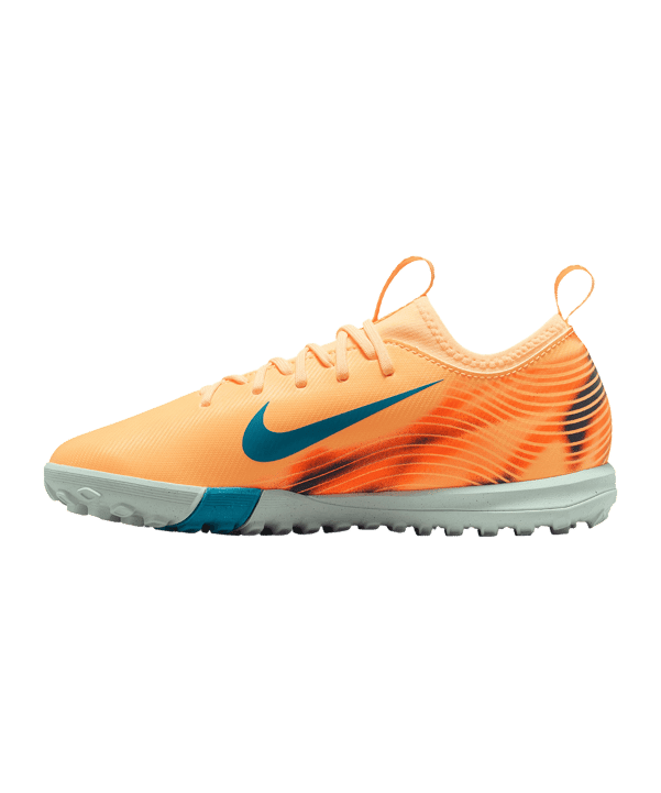 Nike Jr Air Zoom Mercurial Vapor XVI Academy TF Kylian Mbappe Signature Kids Orange F801 - orange