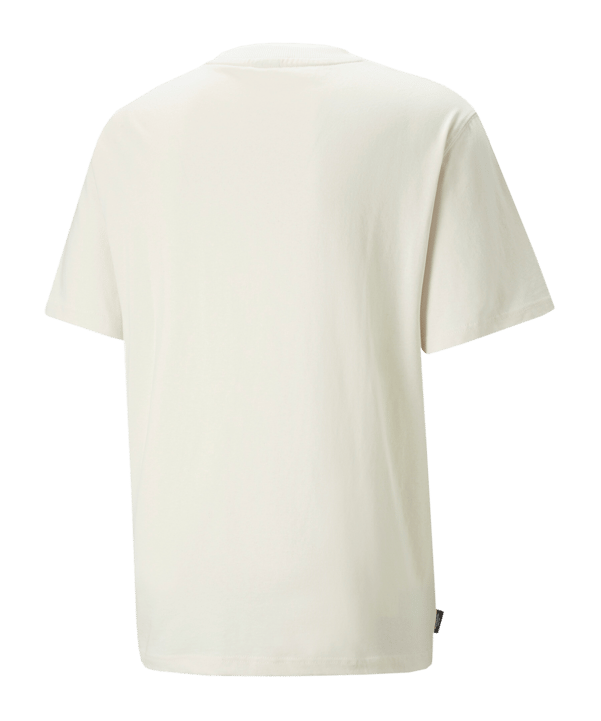 PUMA DOWNTOWN Logo Graphic T-Shirt Weiss F99 - weiss