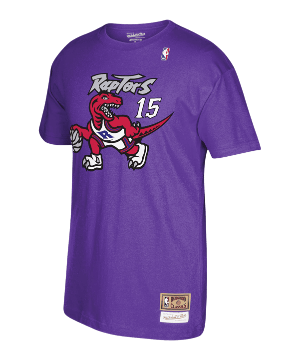 Mitchell and Ness NBA Toronto Raptors Carter T-Shirt Lila - lila