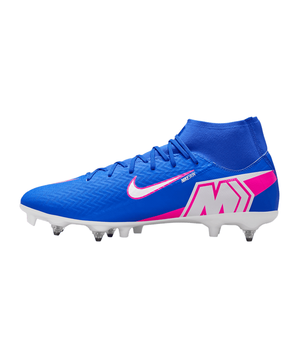 Nike Air Zoom Mercurial Superfly X Academy SG Attack Blau F446 - blau
