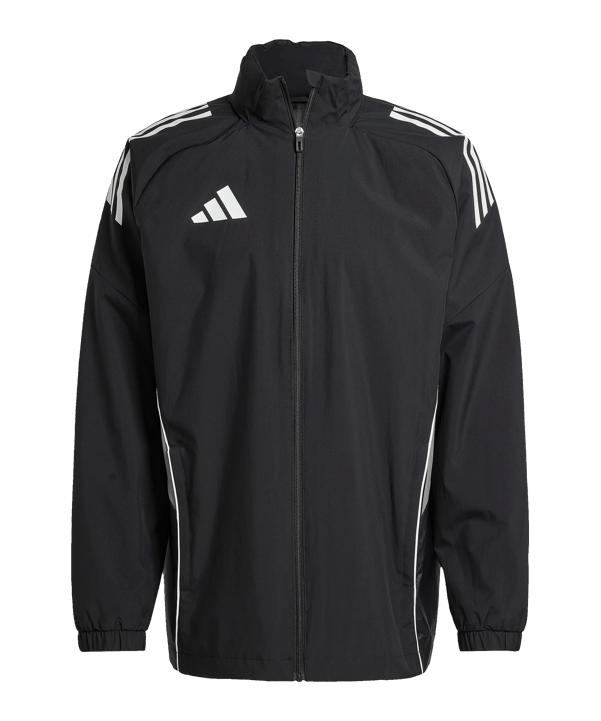 adidas Tiro 25 Competition Regenjacke Schwarz - schwarz
