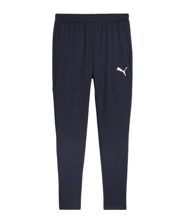 PUMA teamGOAL Slim Trainingshose Blau Weiss F06 - blau